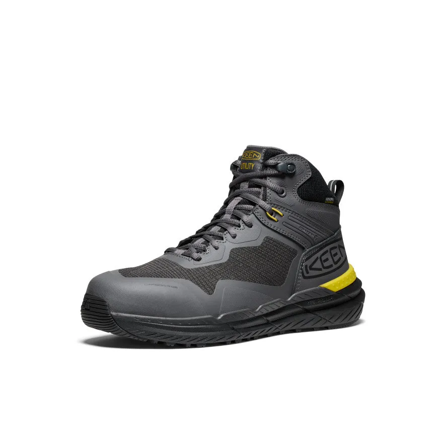 Men's Synchro Waterproof Work Boot (Carbon Toe)  |  Magnet/Black Breathable River Crossing