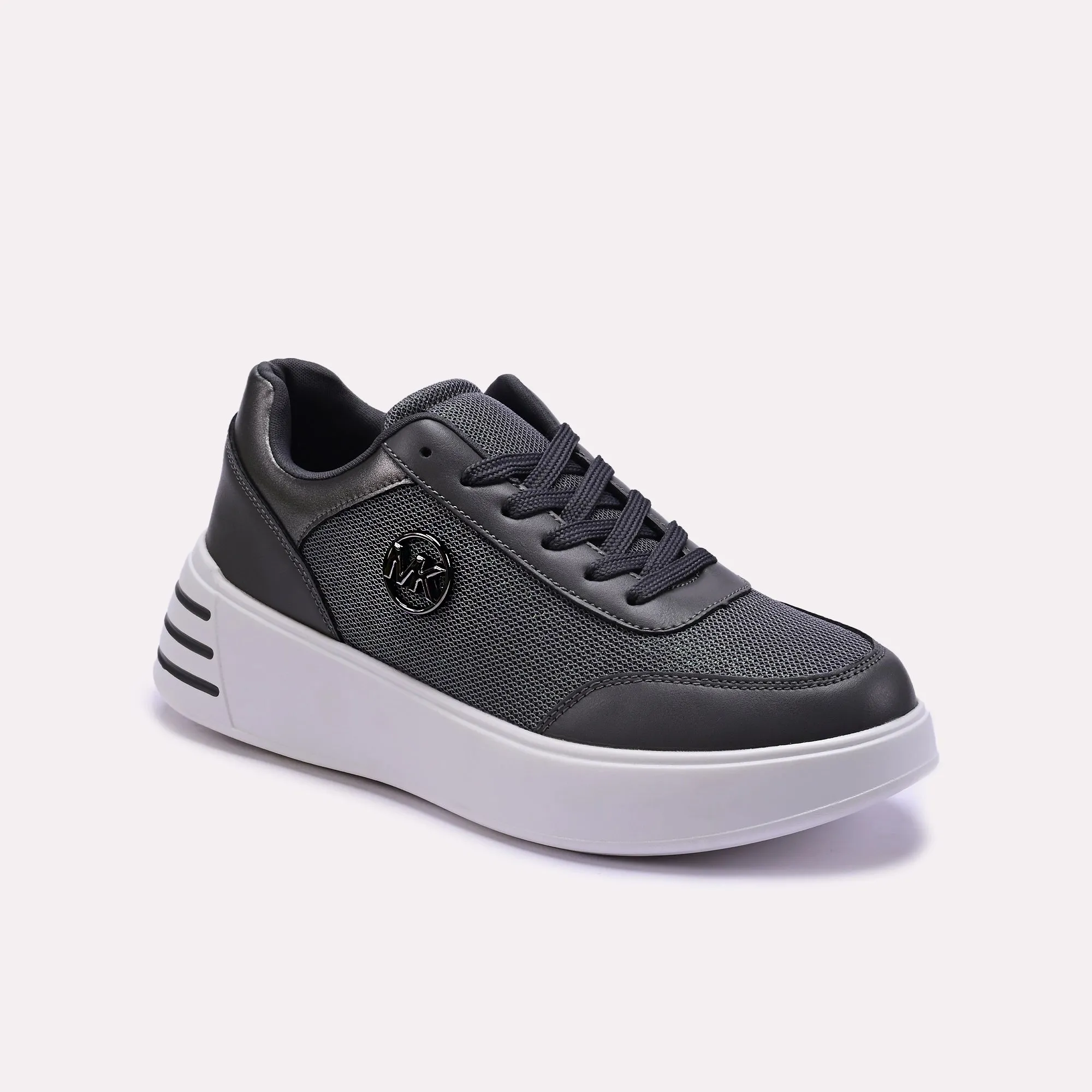 Gray Sneakers 0440647 Orthopedic Friendly Design