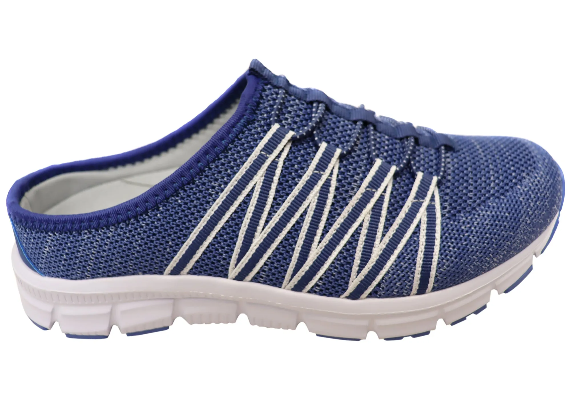 Cold Guard Scholl Orthaheel Utopia Knit Womens Comfortable Open Back Casual Shoes