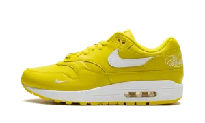 Air Max 1 '87 SP "Supreme Speed Yellow" Breathable Canvas Travel Must