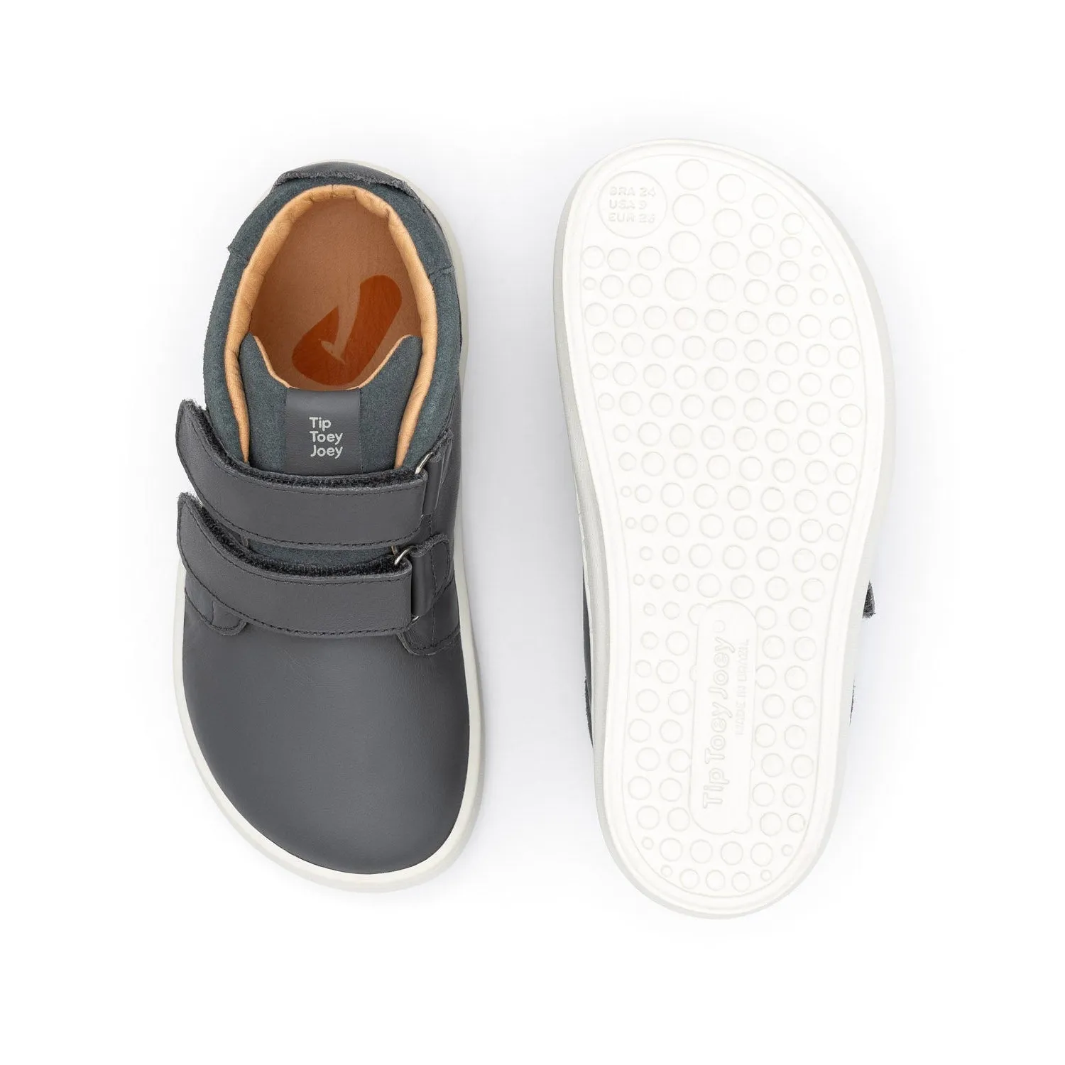 Tip Toey Joey Boy's Cascade Boots - Slate Blue / Urban Blue Suede Waterproof Protection Retro feel