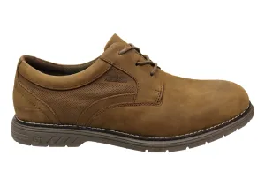 Slatters Monaco Brumby Mens Comfortable Leather Lace Up Shoes Walking Comfort