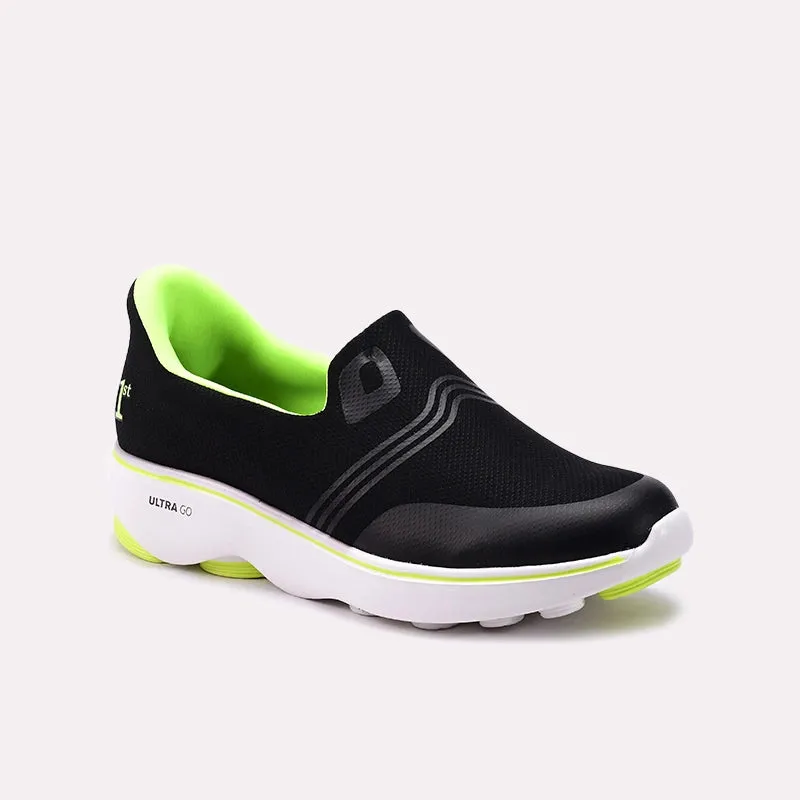 Womens Black Sneakers 0440857 Clean Shape