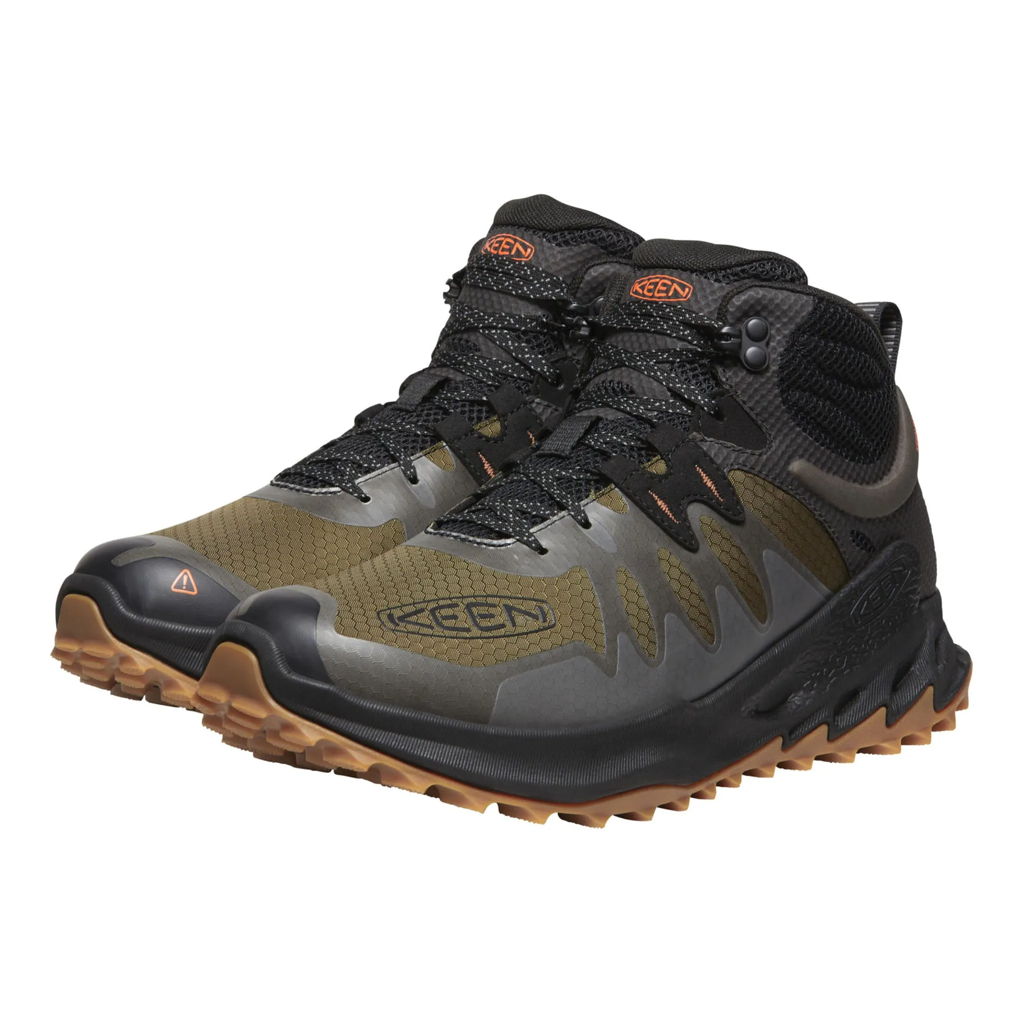 Spanish Bold Team Match Men's Zionic Waterproof Boot Dark Olive/Scarlet Ibis