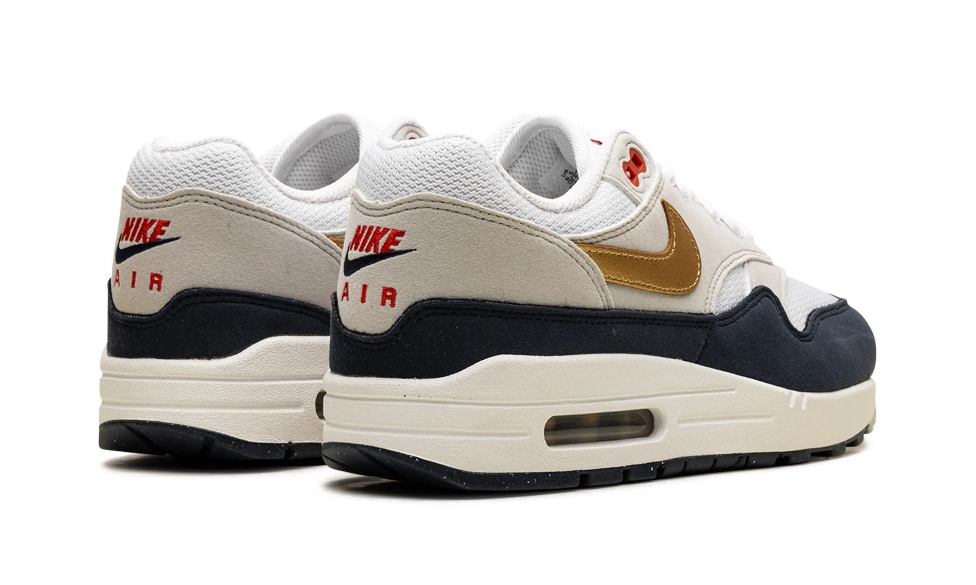 Air Max 1 "White" Comfortable Forefoot