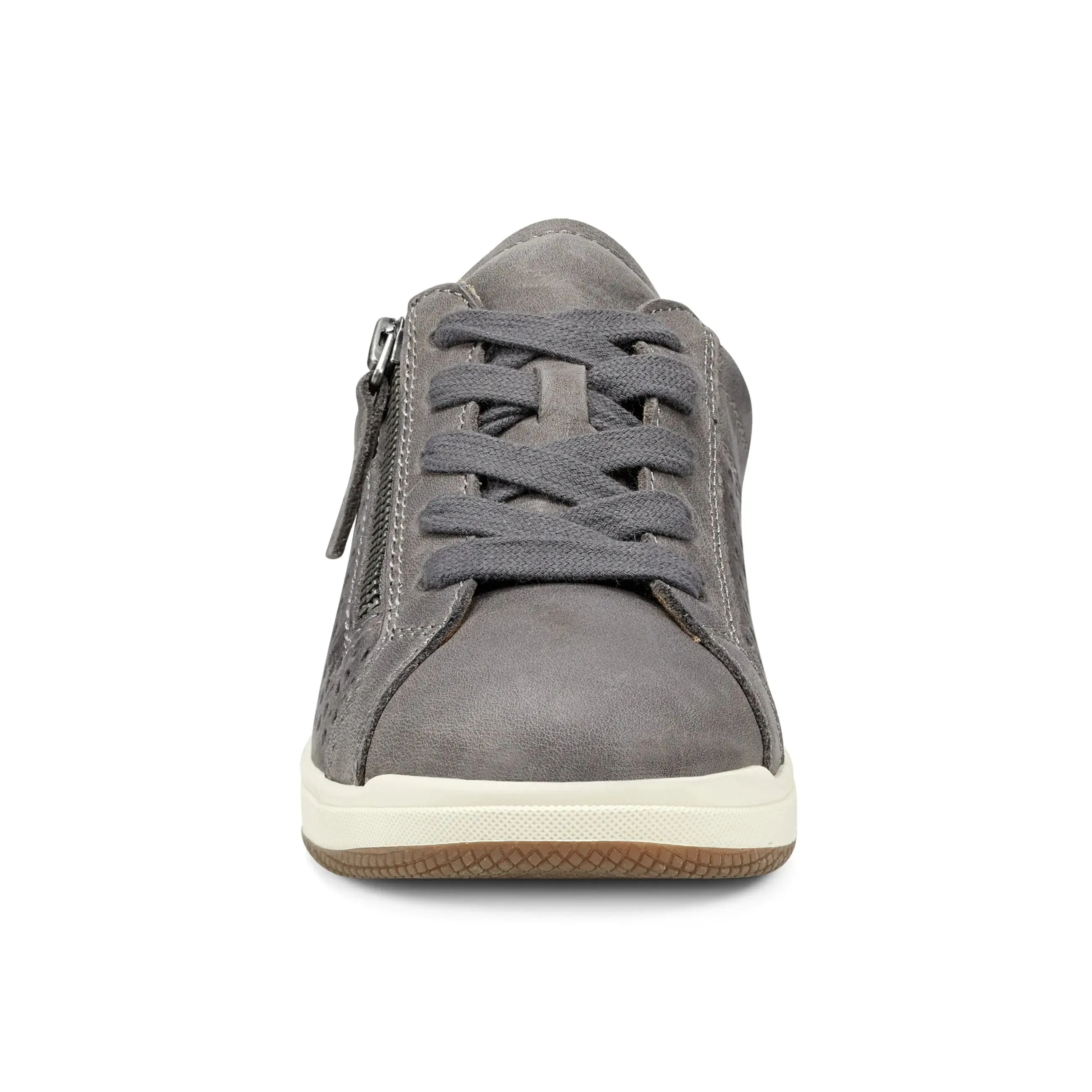 Netta Round Toe Casual Lace-up Sneakers Reinforced toe Work Life