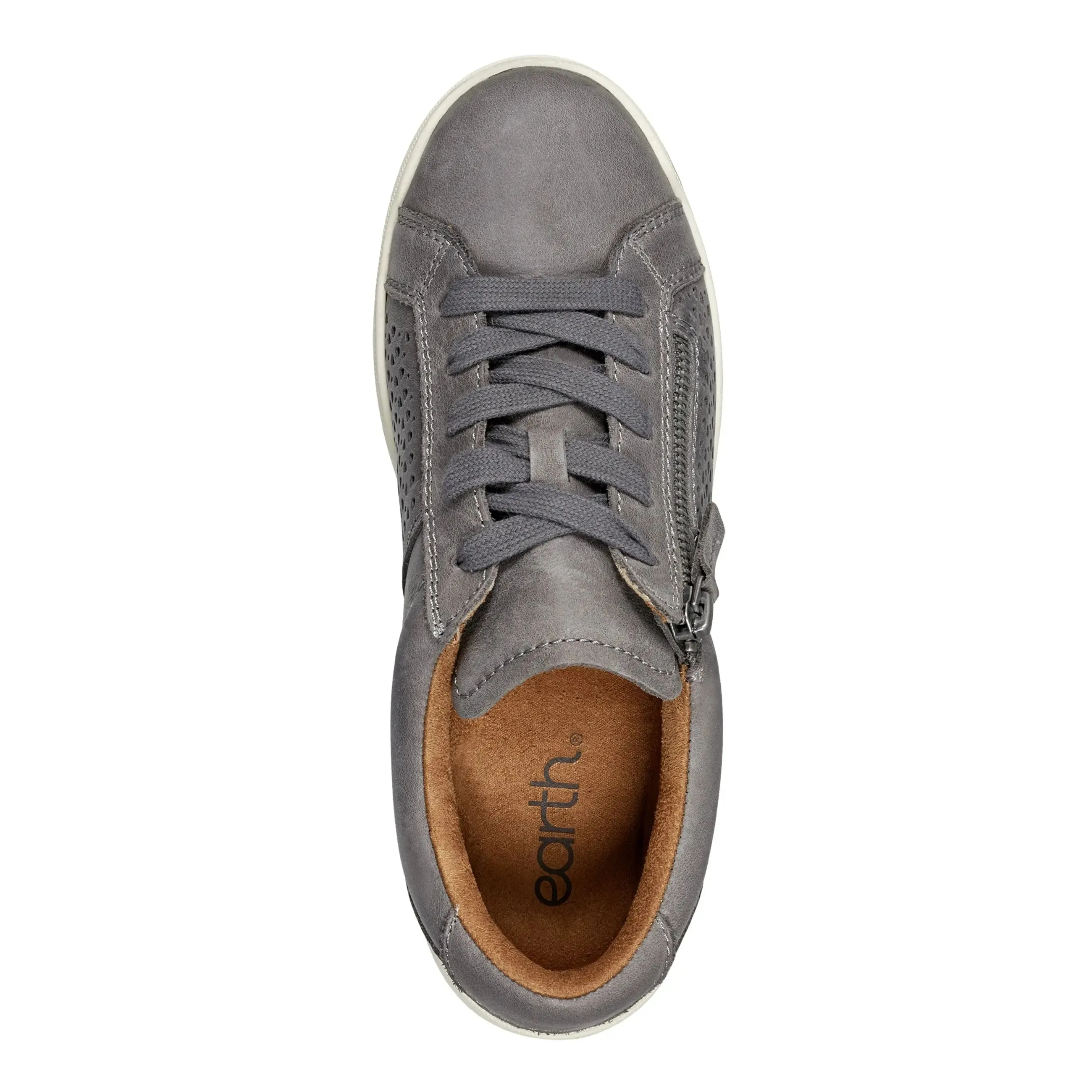 Airy Design Digital Run Netta Round Toe Casual Lace-up Sneakers