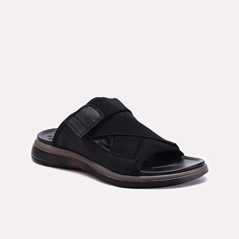 Black Casual Slipper 0151175 Lightweight Comfort Lightweight