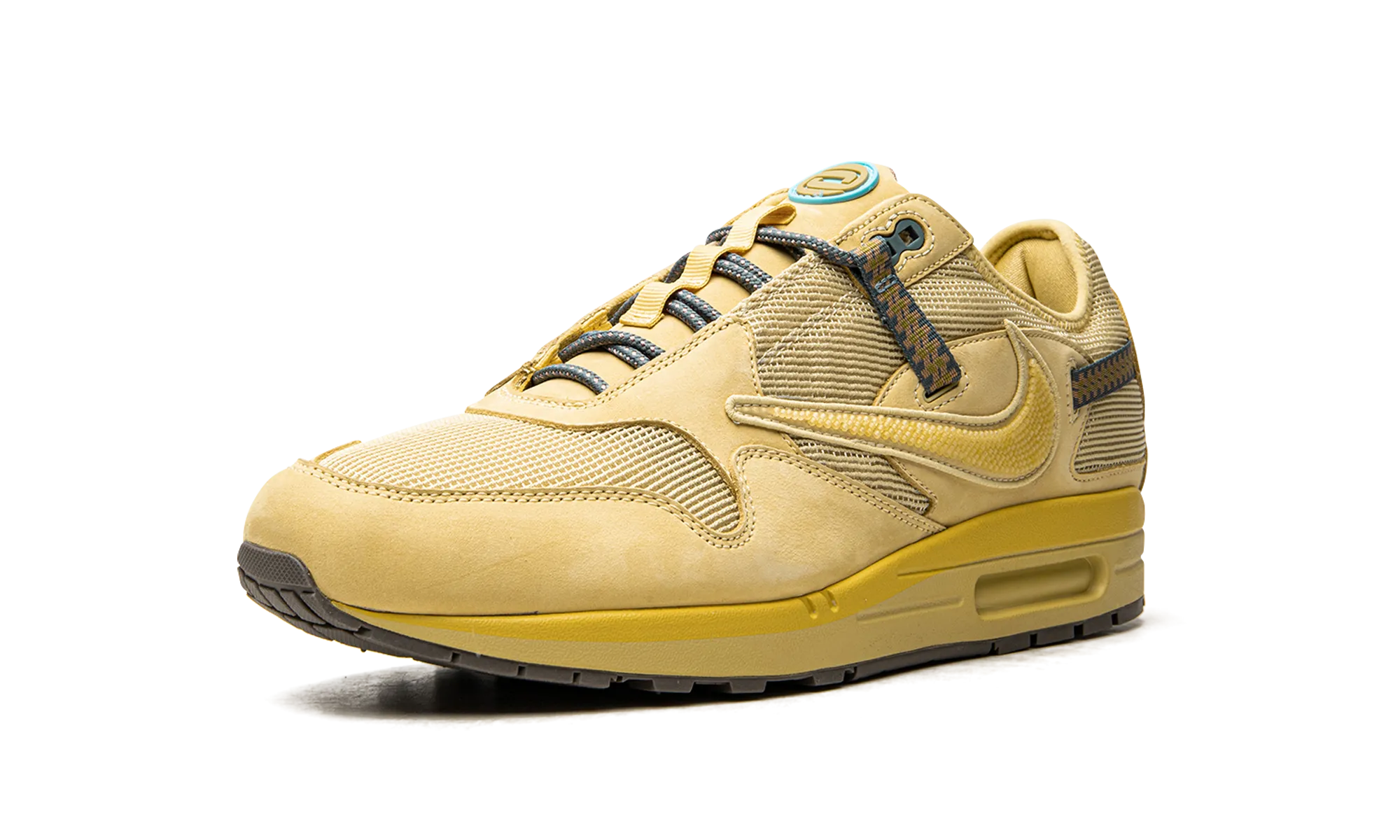 Day Glow Air Max 1 "Travis Scott - Saturn Gold"