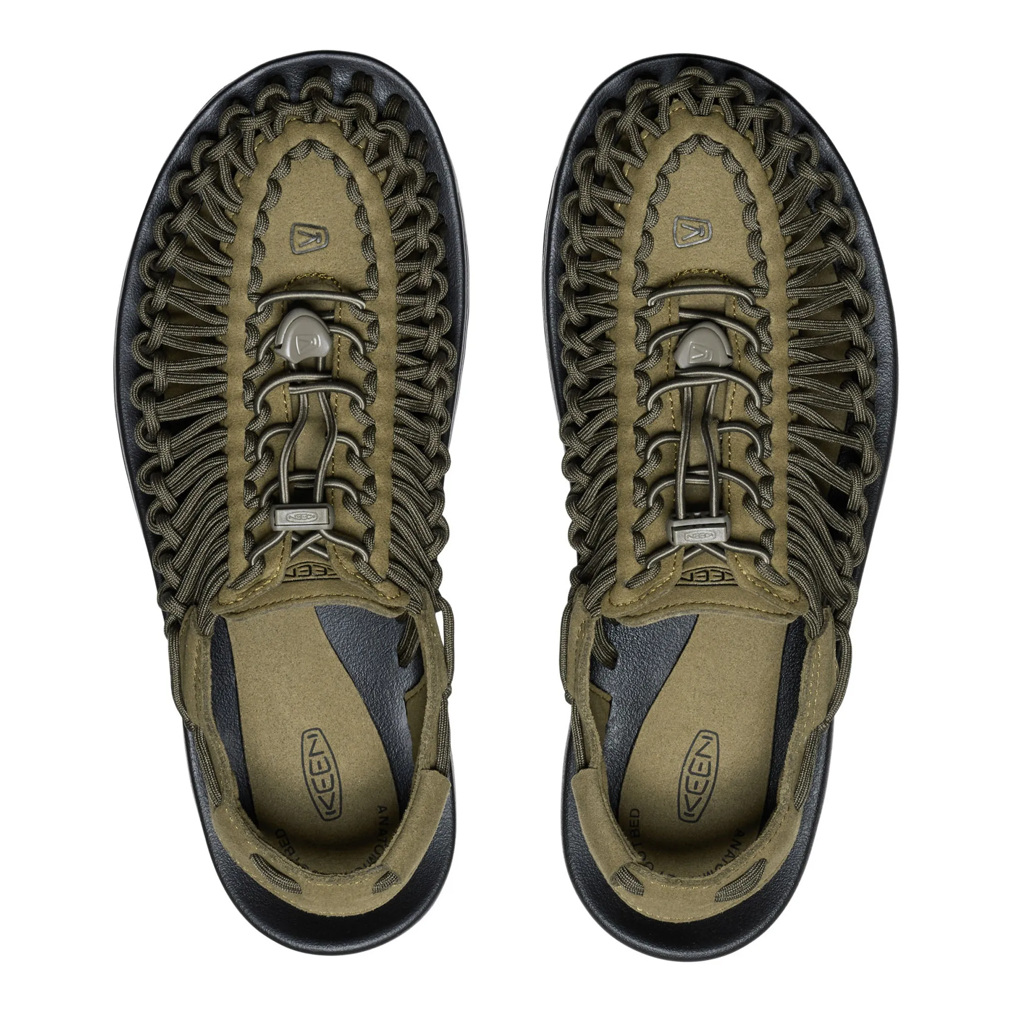 All Weather Urban Walkers Men's UNEEK Sneaker Dark Olive/Black