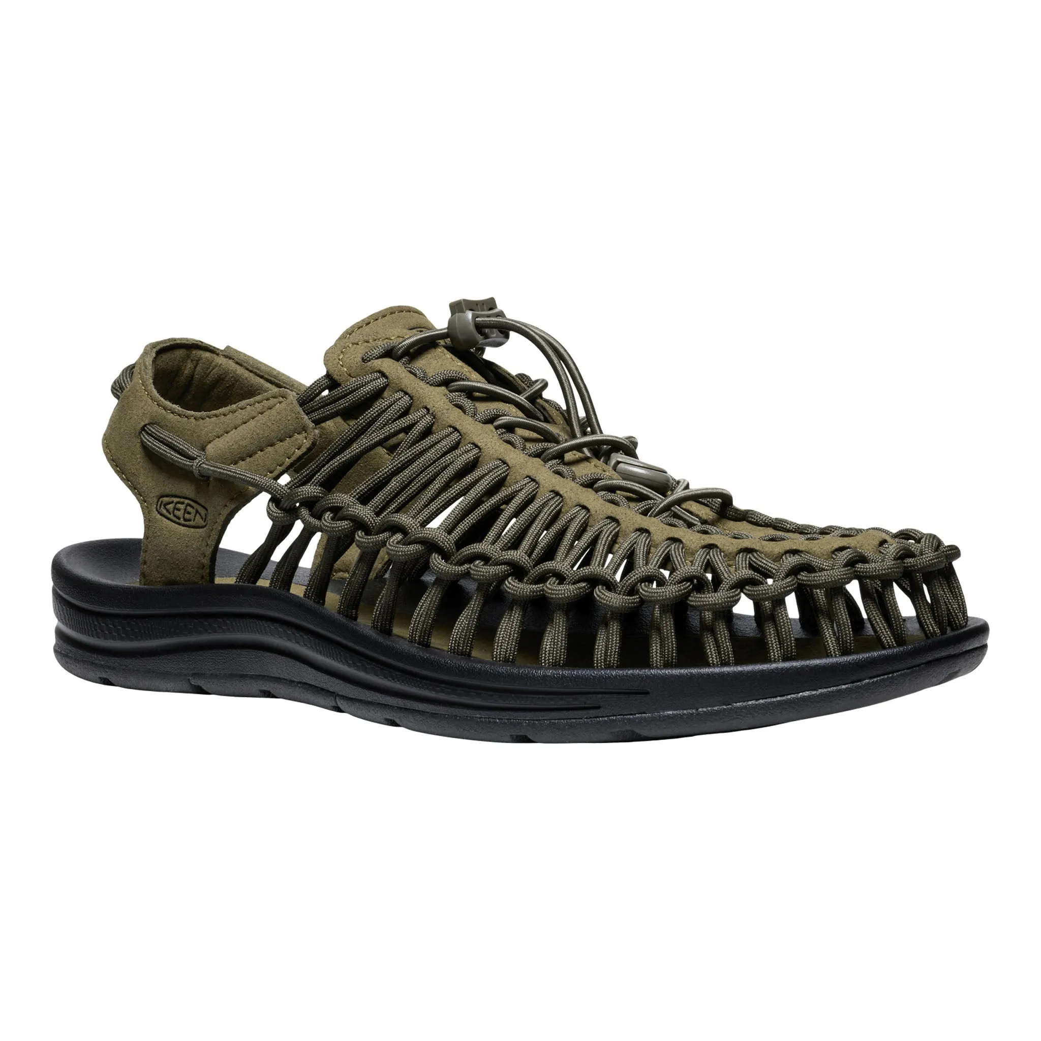 Men's UNEEK Sneaker Dark Olive/Black Field Walk Secure fit