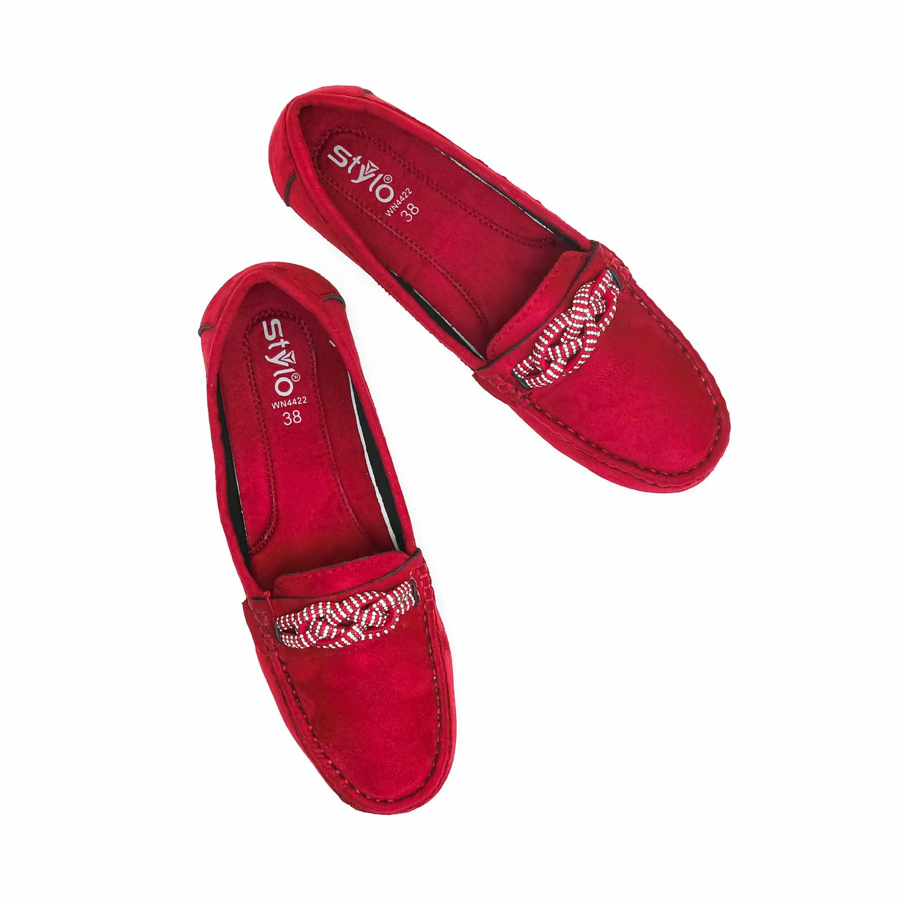 Maroon Moccasin WN4422 Low Step