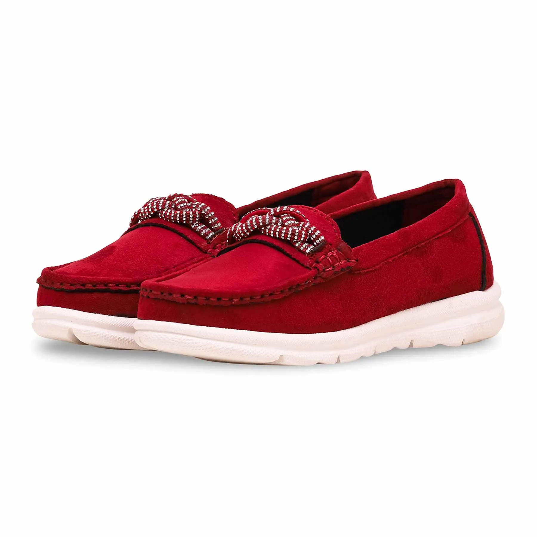 Maroon Moccasin WN4422 Track Hike
