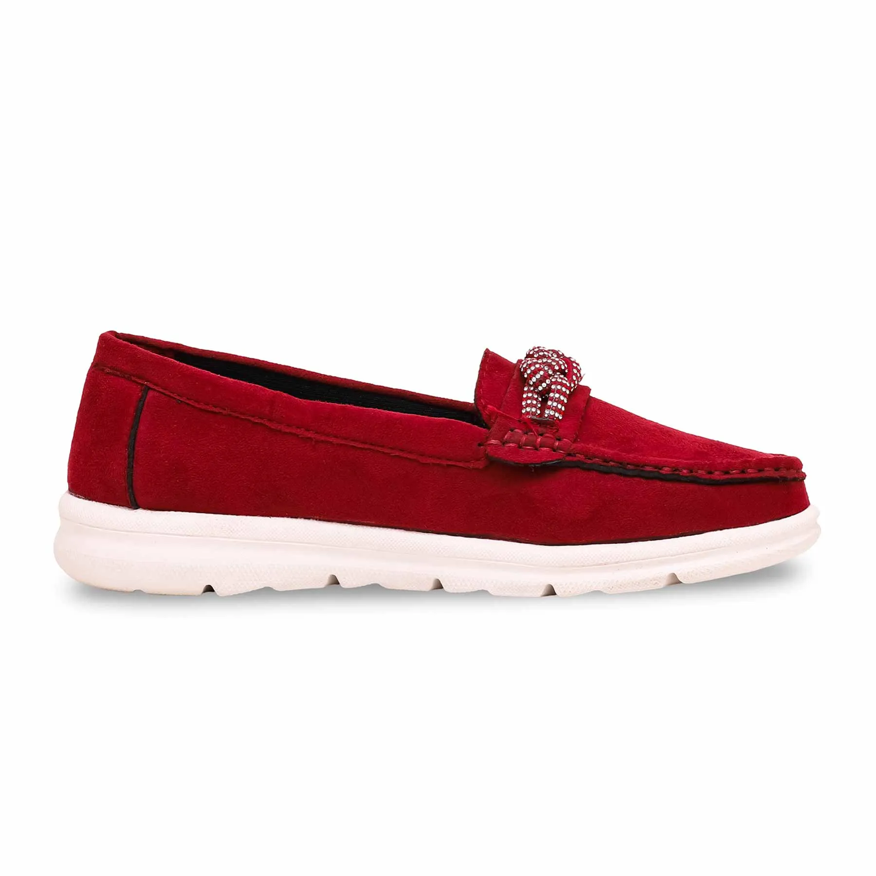 Maroon Moccasin WN4422 Stream Hike Work Friendly