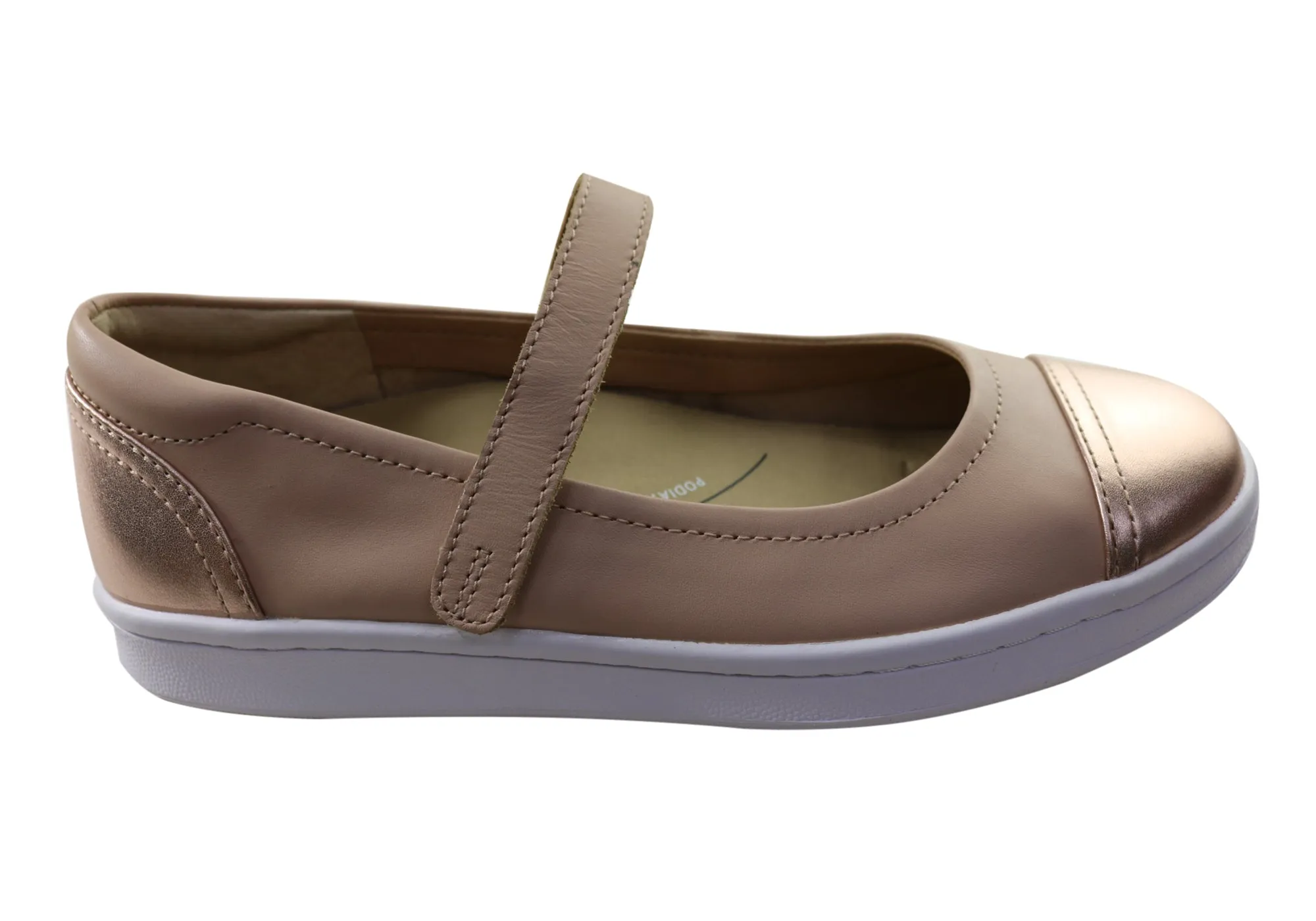 Scholl Orthaheel Rhonda Womens Supportive Leather Mary Jane Shoes Commute Light Cold Safe