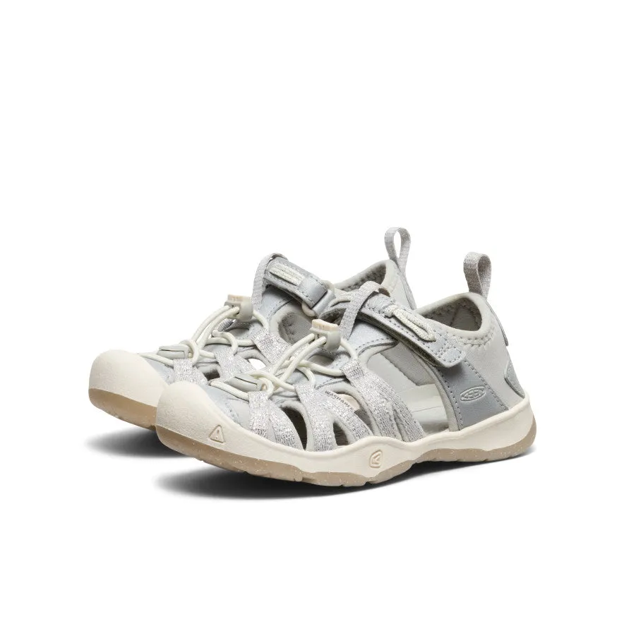 Light Arch Little Kids' Moxie Sandal  |  Silver