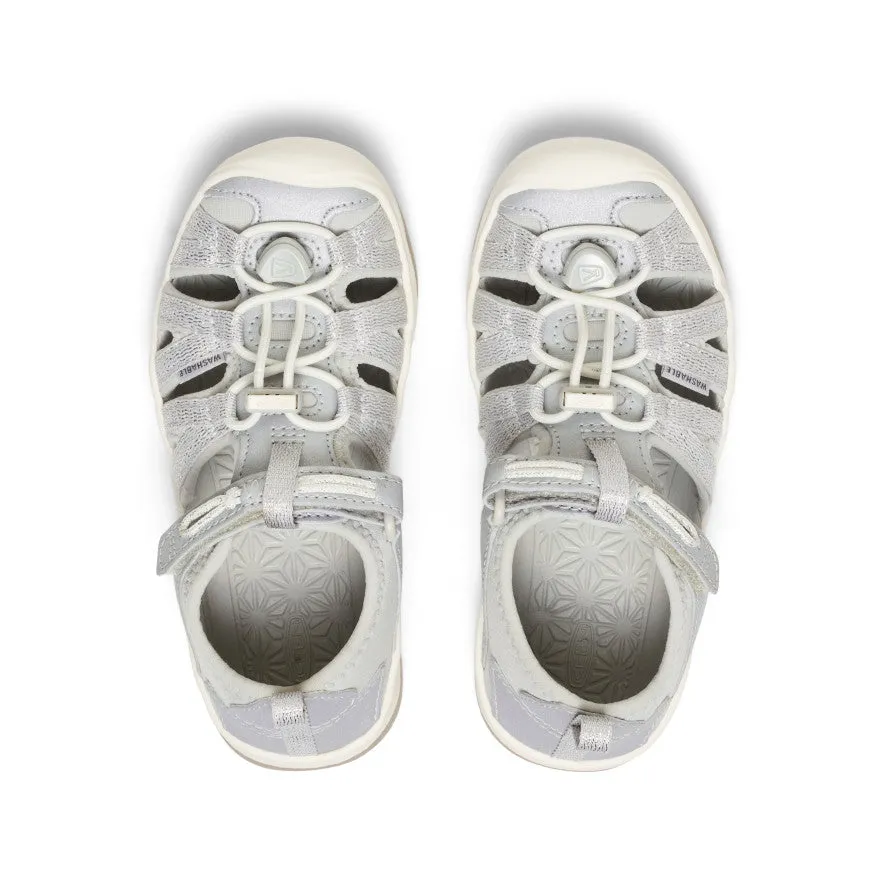 Seaside Wear Little Kids' Moxie Sandal  |  Silver