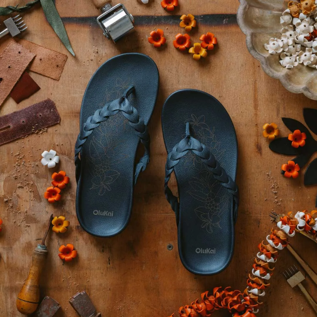 Outdoor Fashion Street Look Lei - Mood Indigo