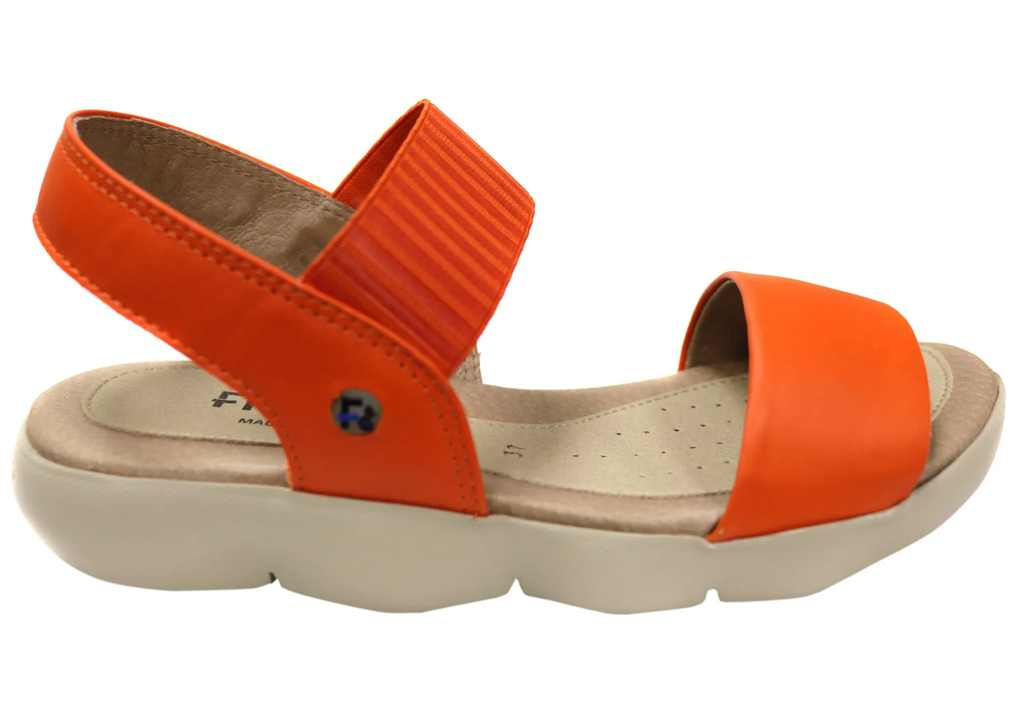 Flex & Go Lina Womens Comfortable Leather Sandals Made In Portugal Everyday Style Match