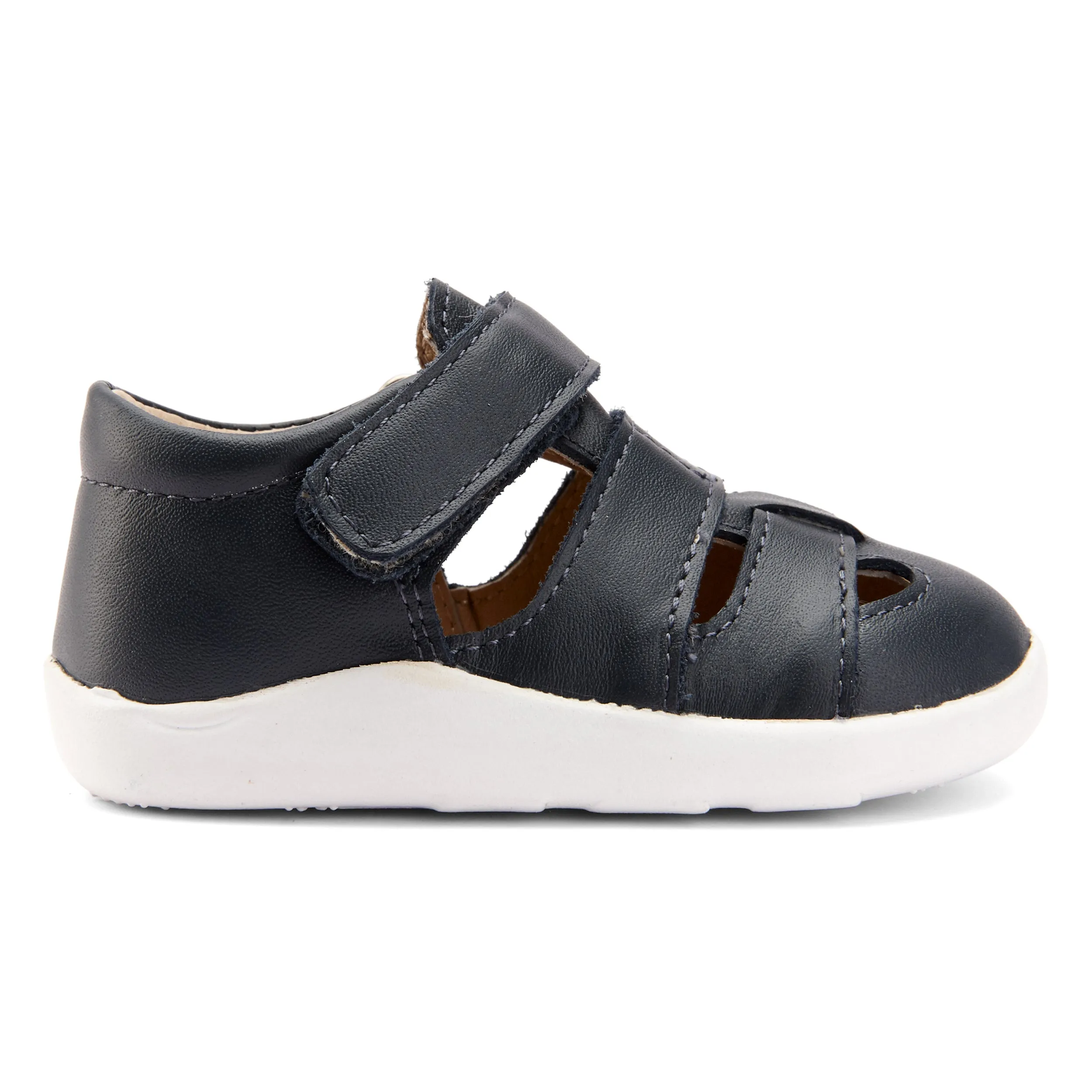 Old Soles Girl's and Boy's Free Ground Shoe - Navy Flexible Outdoor Footwear