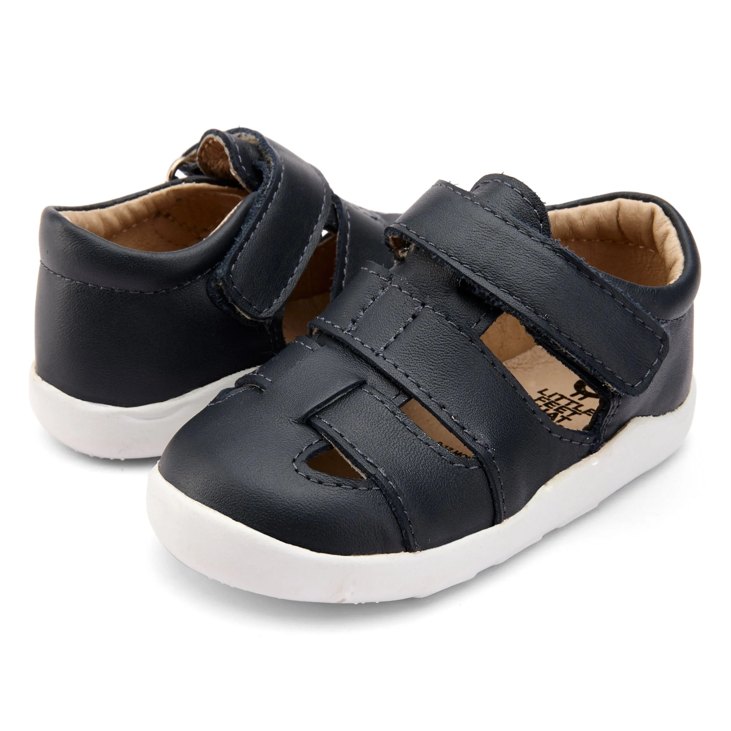 Easy Flow Open Feel Old Soles Girl's and Boy's Free Ground Shoe - Navy
