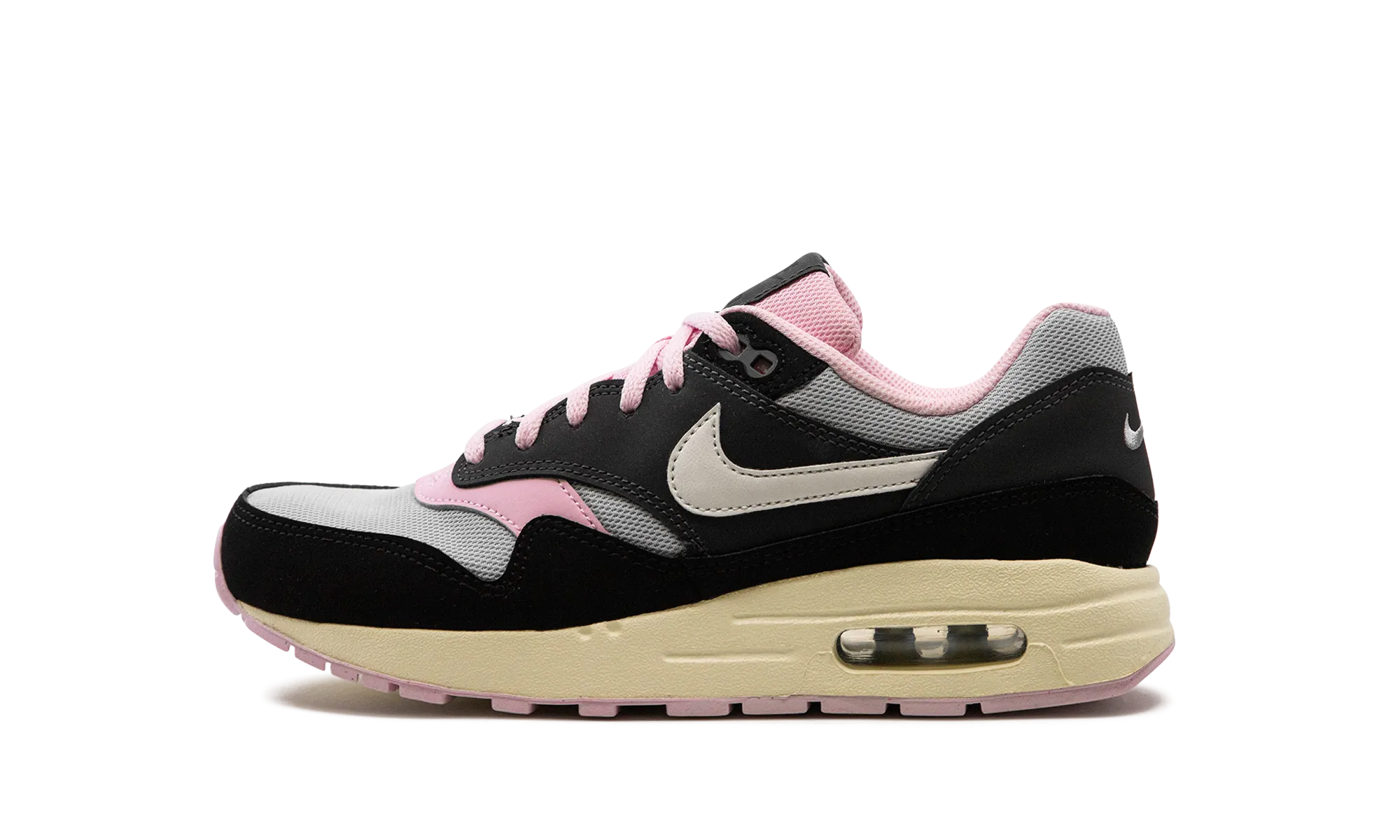 Block Jog Air Max 1 GS "Black Anthracite Pink Foam"