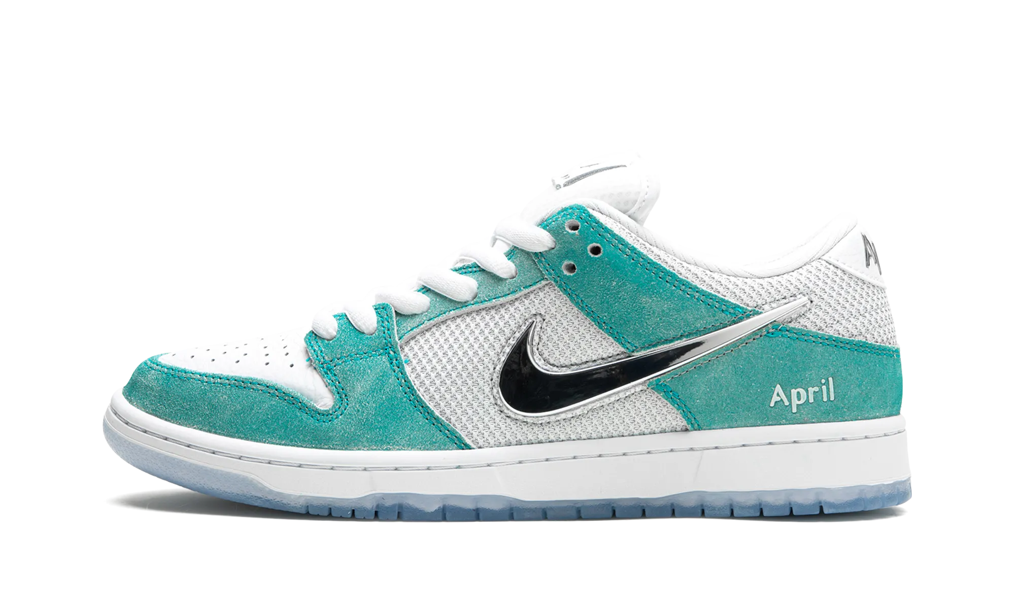 SB Dunk Low Pro QS "April Skateboards" Track Step Breath Tech