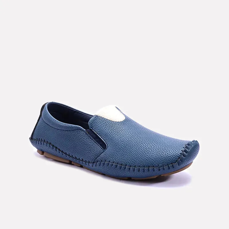 Universal Style Blue Loafer Shoes 0130957