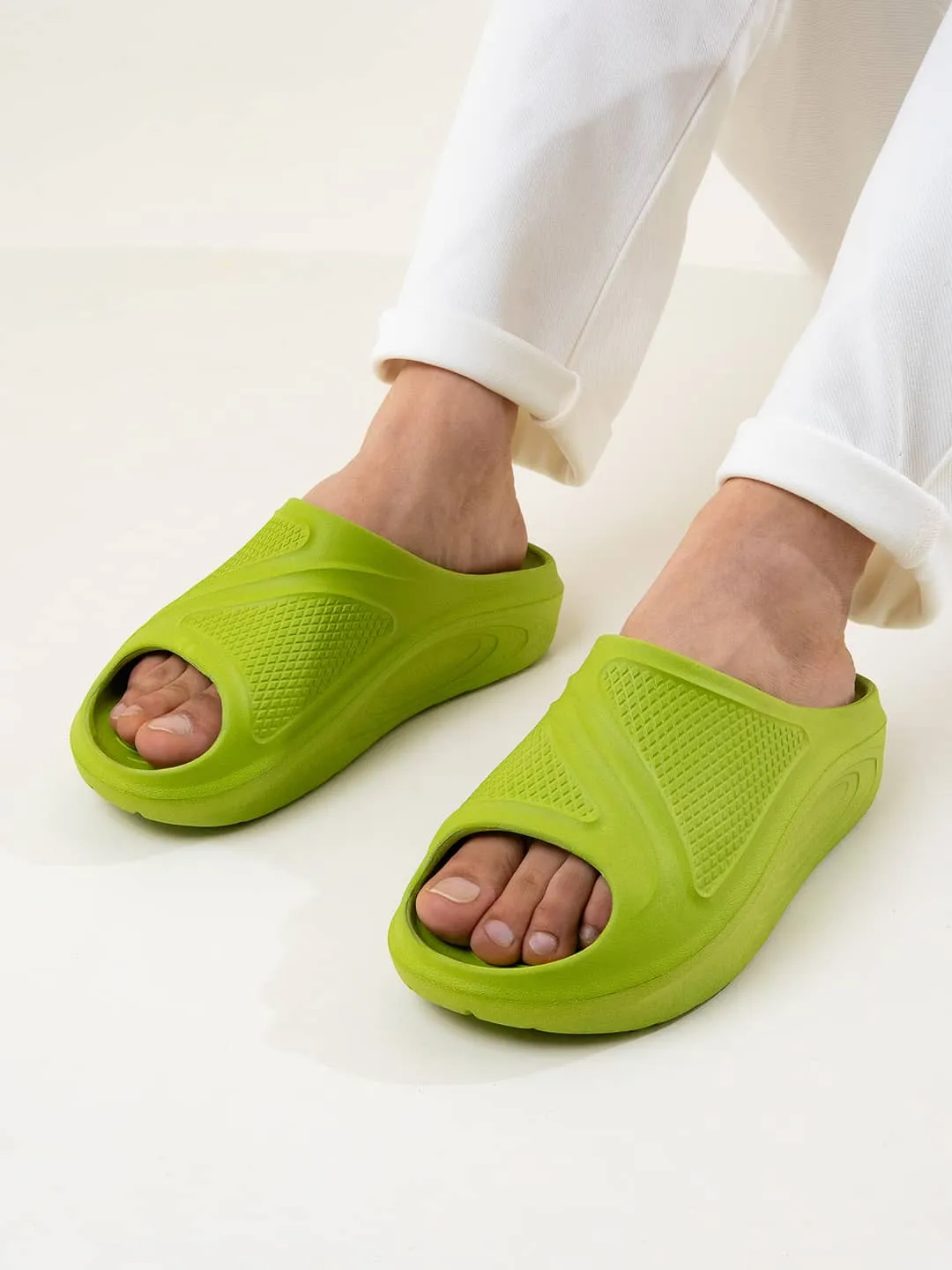 Bacca Bucci Floats??Ultra Lightweight EVA Slides for Men Dual Tone Grace Walk