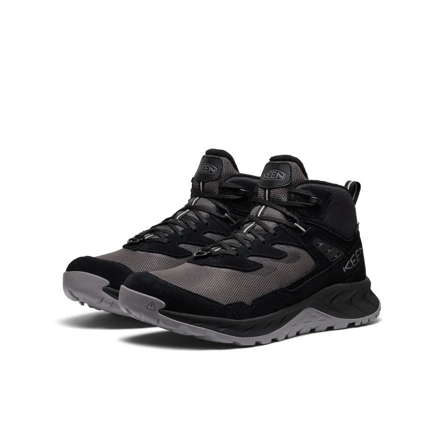 Rugged Built Urban Traveler Day Wear Men's Hightrail Polar Hiking Boot  |  Black/Steel Grey