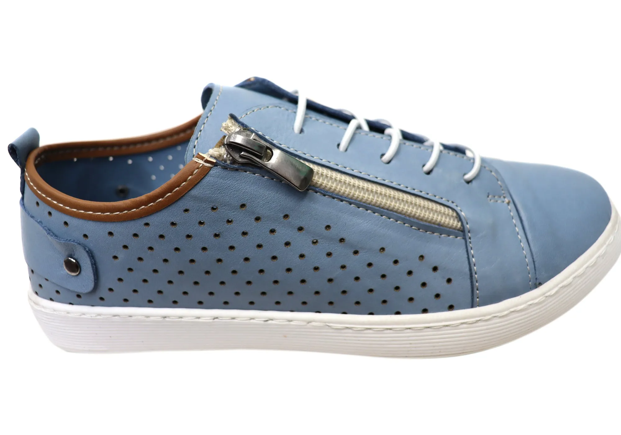 Orizonte Cambria Womens European Comfortable Leather Casual Shoes Quick Life