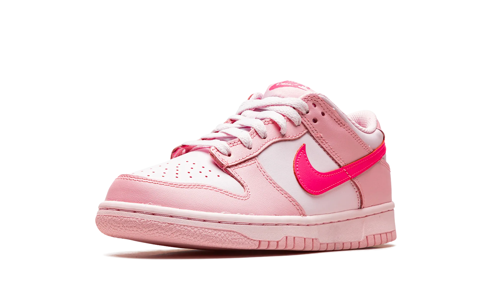 Airy Mesh Stretchable Upper Dunk Low GS "Triple Pink"