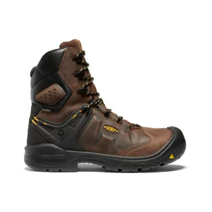 Men's Dover 8" Waterproof Boot (Carbon Toe)  |  Dark Earth/Black Camping Trip