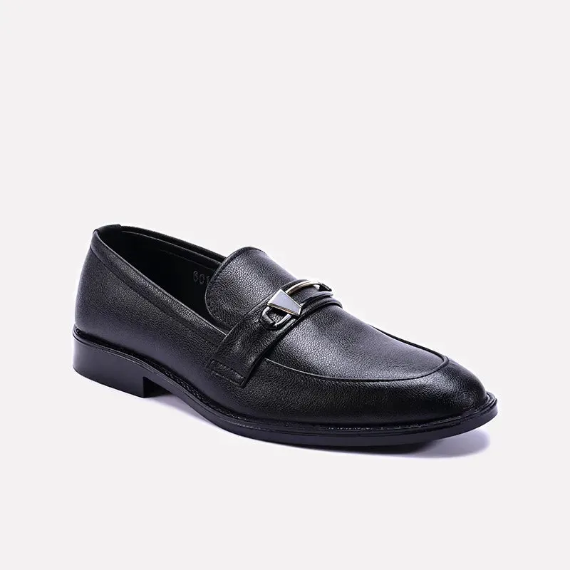 Regent Black Formal Loafers 0111110 Quiet Class Line Shade