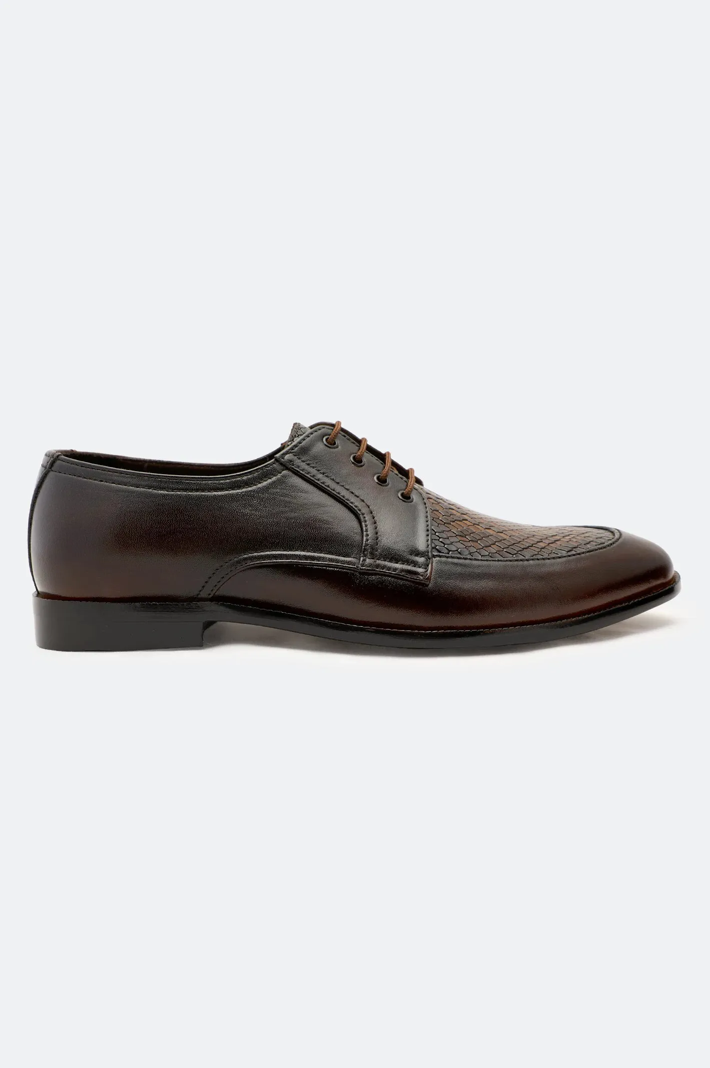 Chic Vibe professional wardrobe Brown Derby Formal Shoes