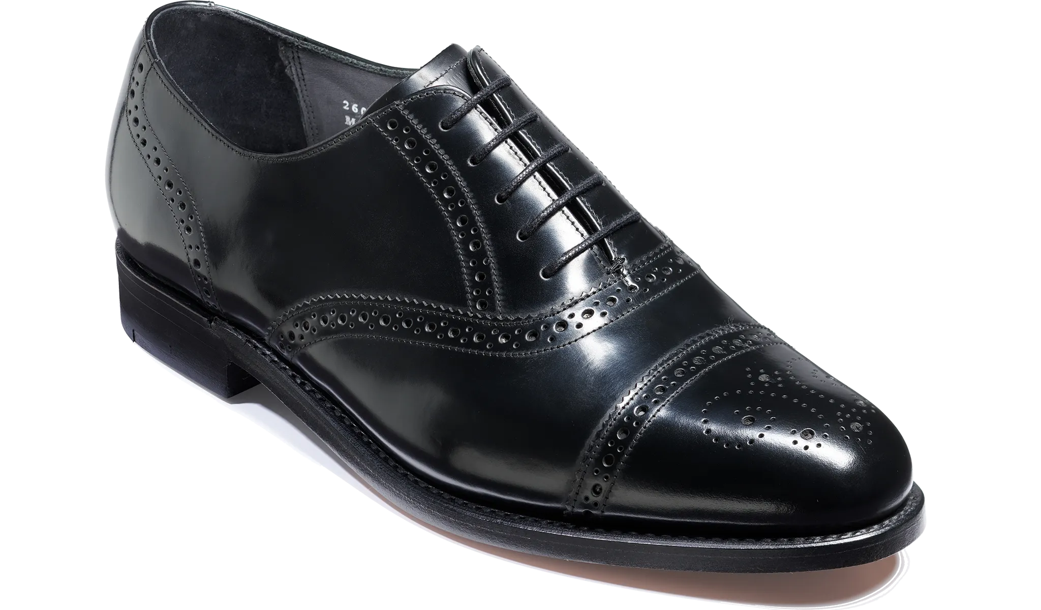 Charterhouse - Black Hi-Shine Simple Match Casual Wear