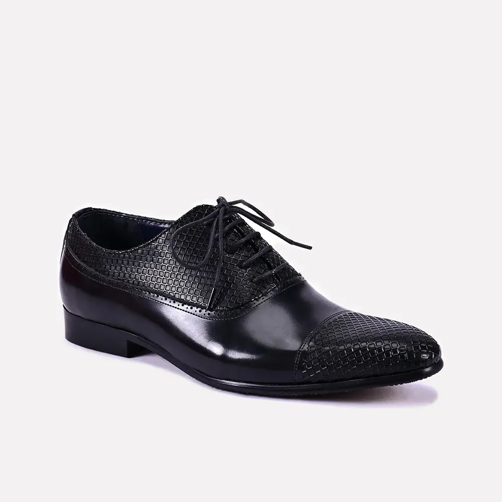Sebastian Black Formal Shoes 0111024 Fashionable appearance