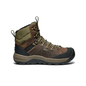 Anti Friction Men's Revel IV Polar Waterproof Boot  |  Bison/Orange Pepper