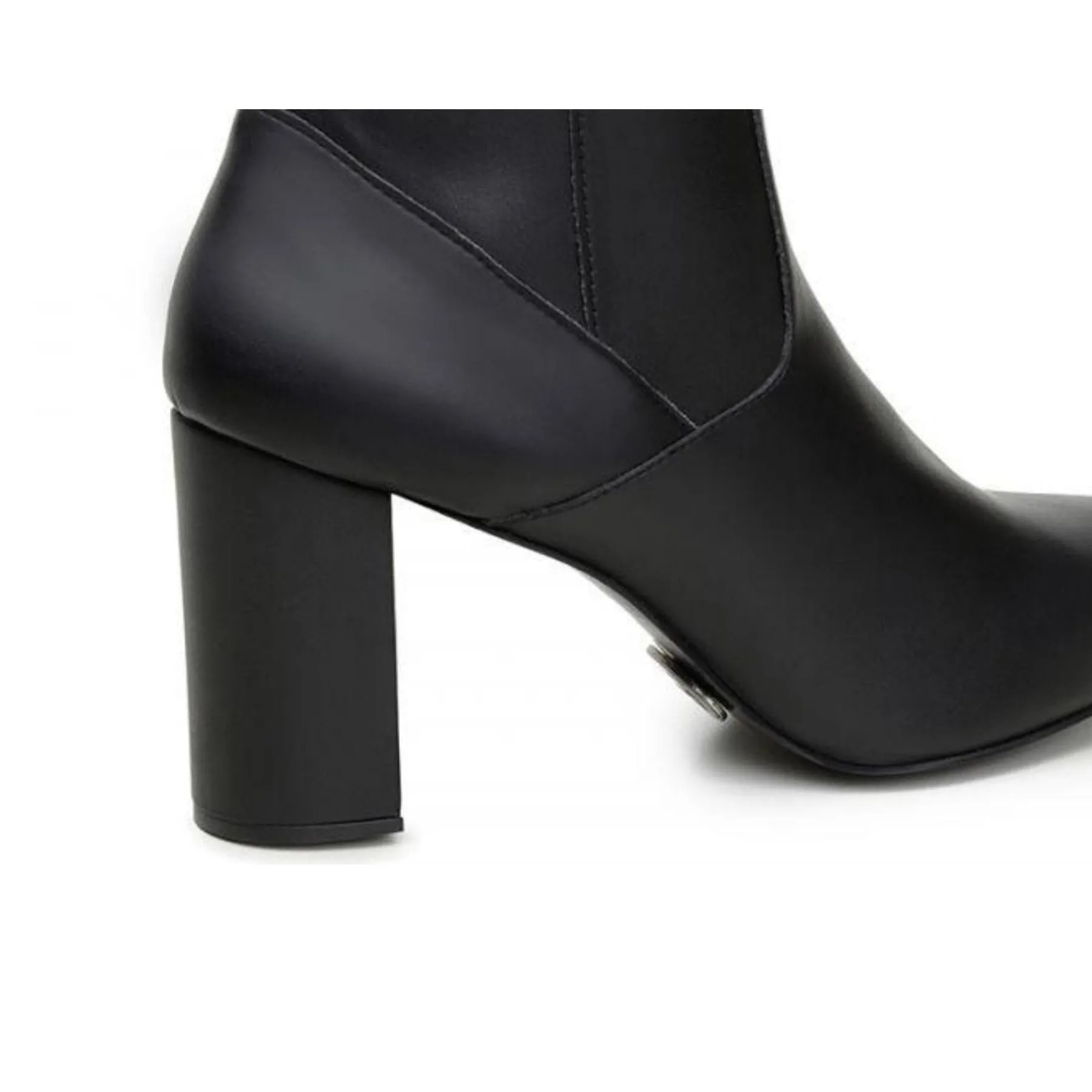 Cushioned Step Functional Minimalist Trek Ready 'Elza?? Women's High-Heeled Vegan Boot by Ahimsa - Black