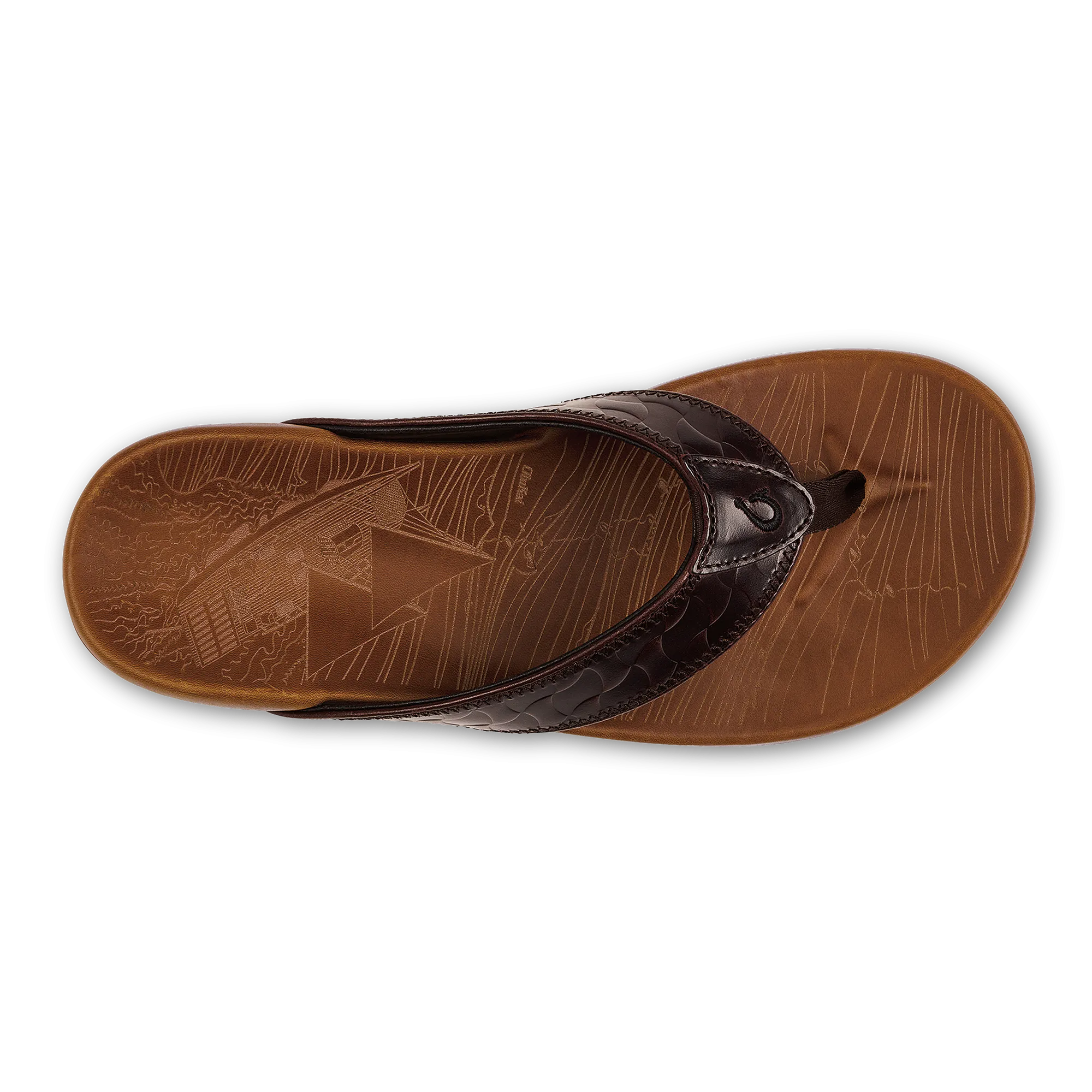 Hikianalia  -  Dark Java / Tan Seamless Look Running