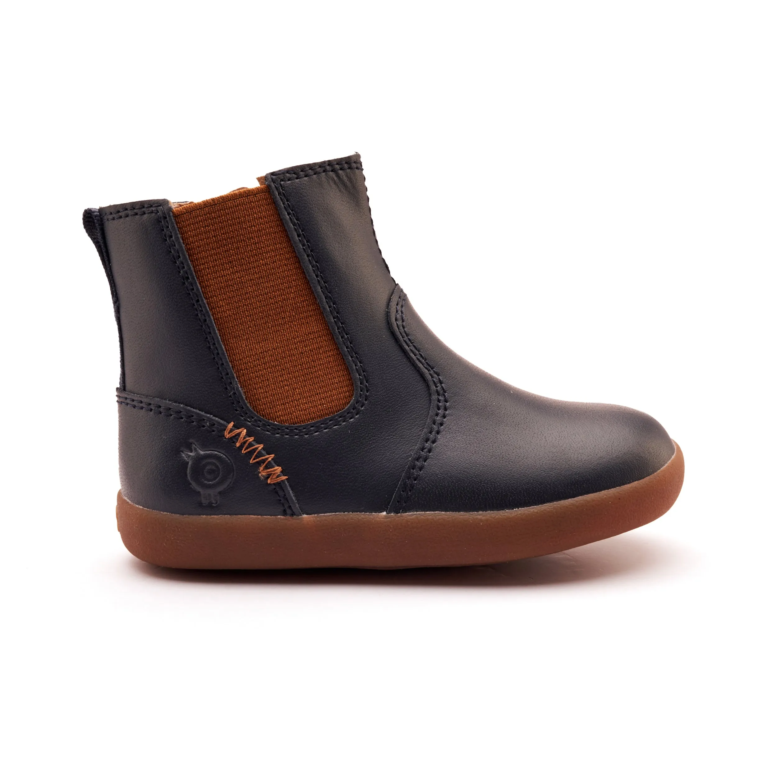 Old Soles Boy's and Girl's Ziggy Boot Boots - Navy Mud Resistant Mountain Hike