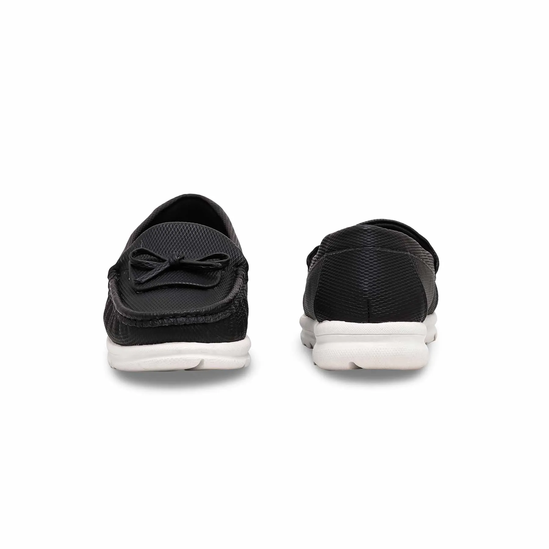 Non-Slip Design City Rush Black Moccasin WN4349