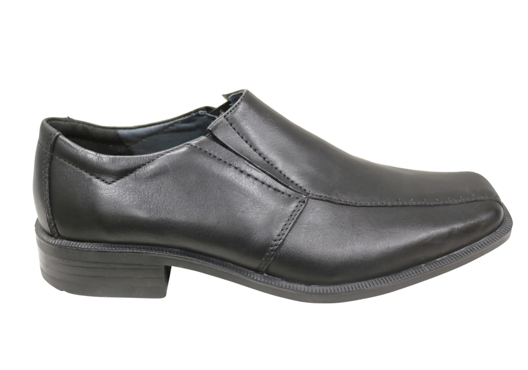 High Comfort Slatters Hugh Mens Comfortable Leather Slip On Dress Shoes