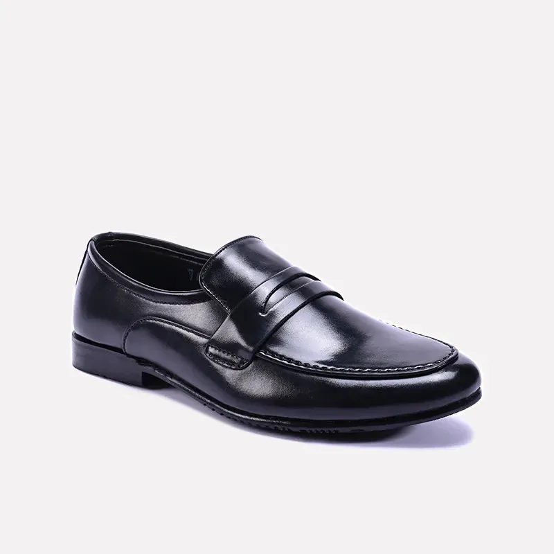 Refined Mood Savage Black Dress Penny Loafers 0111124