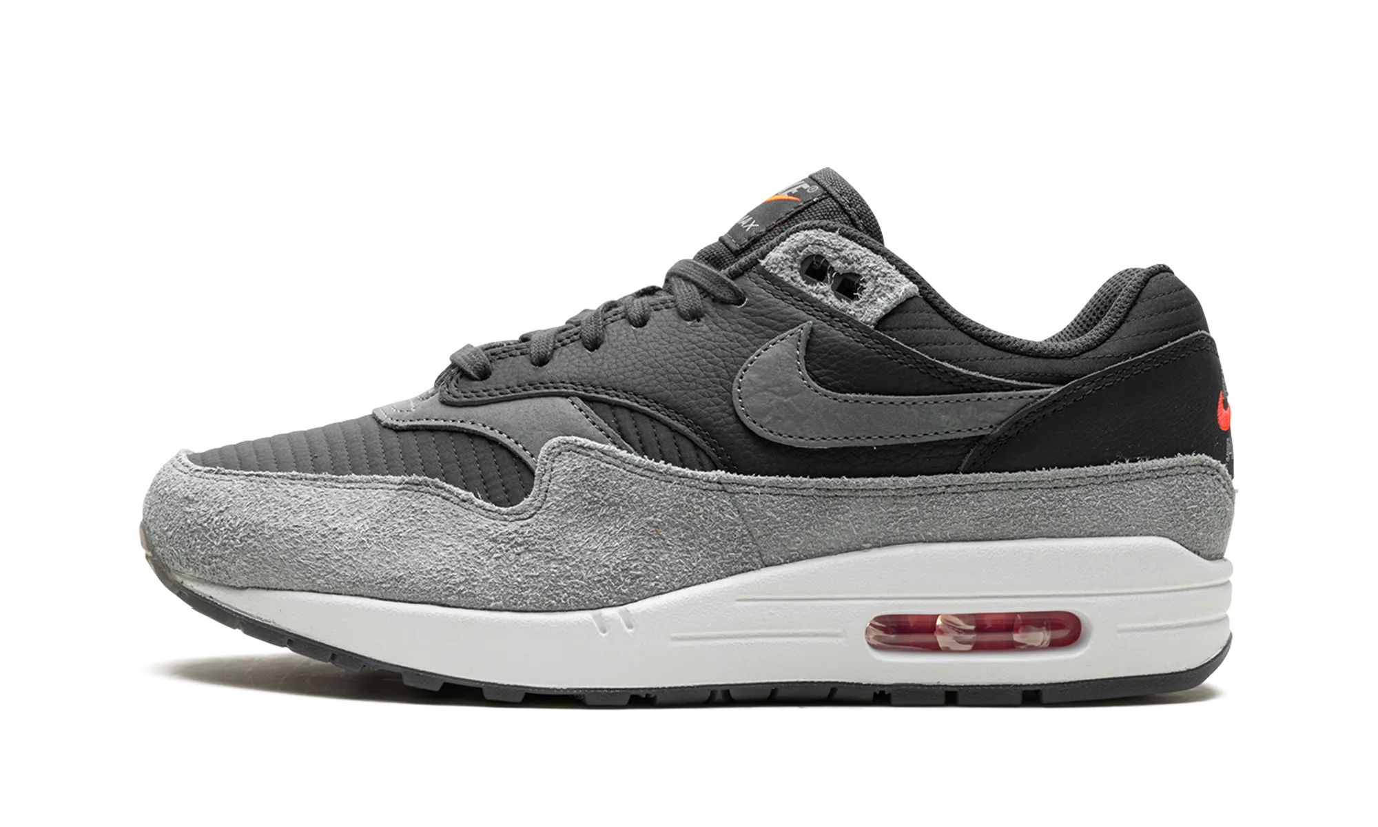 Nike Air Max 1 PRM "Smoke Grey" Foot Motion Weekend Fit