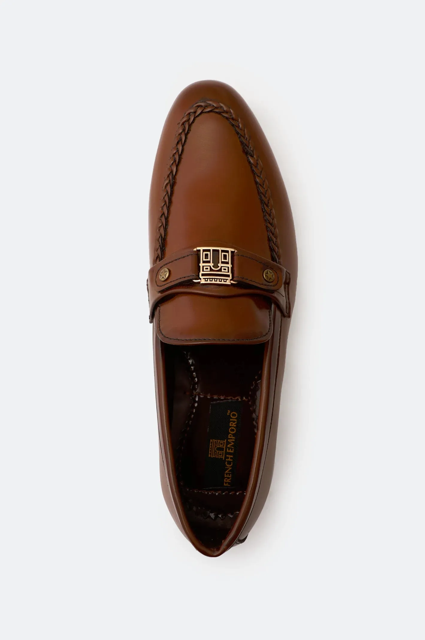 Versatile Boots Brown Formal Shoes For Men