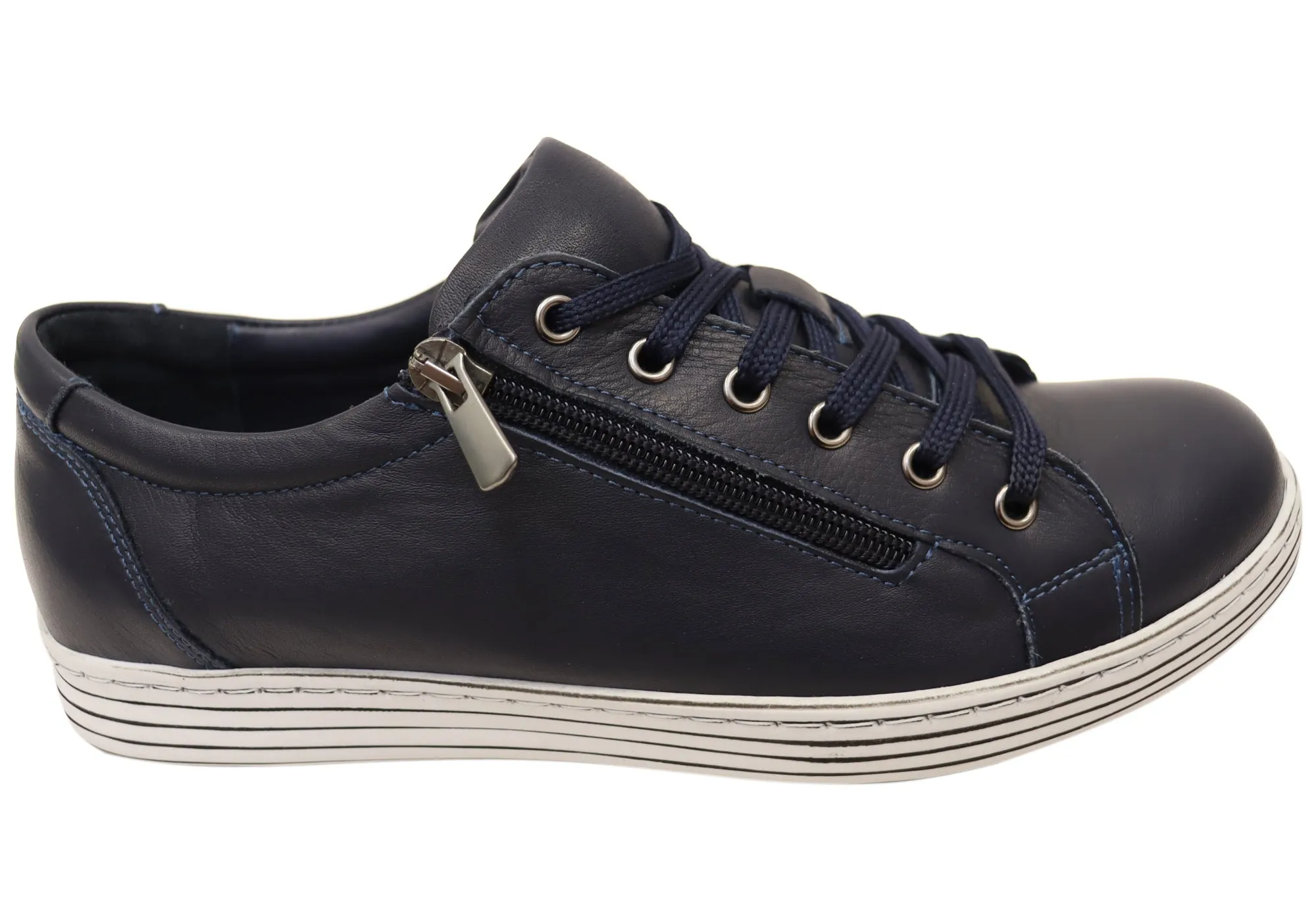 Cabello Comfort Unity Womens Leather European Casual Shoes Wool Warm