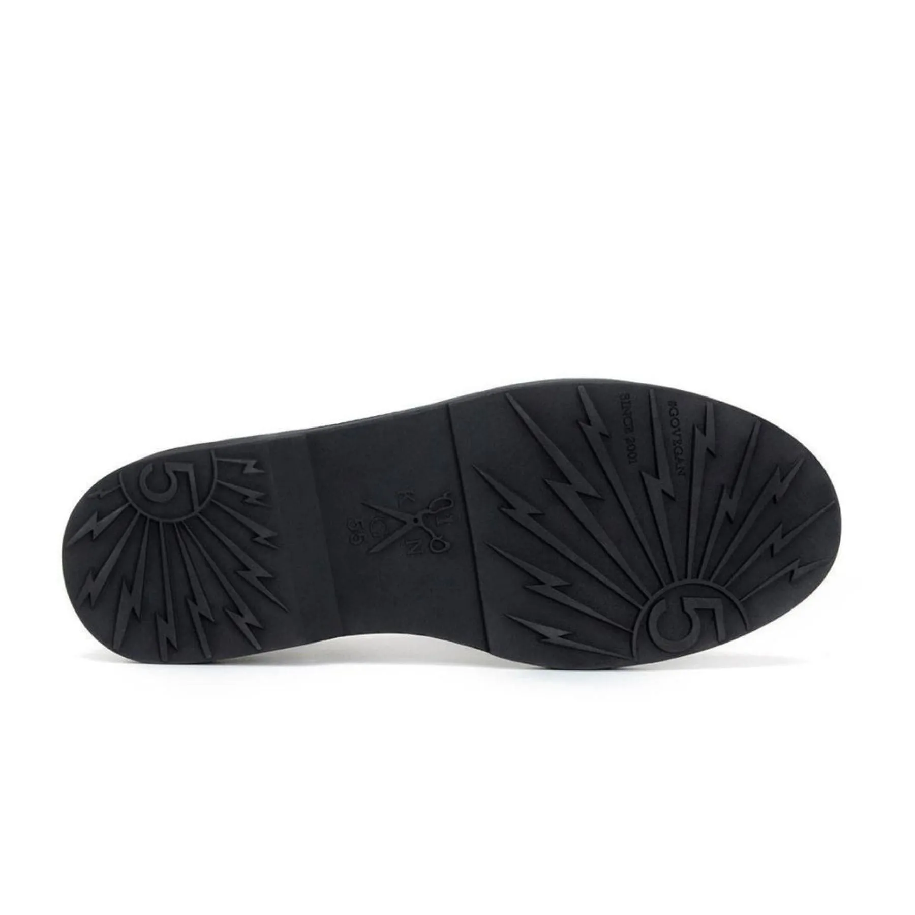 Flexibility King Strong 'Derby UK 2' vegan lace-up shoe by King55 - black