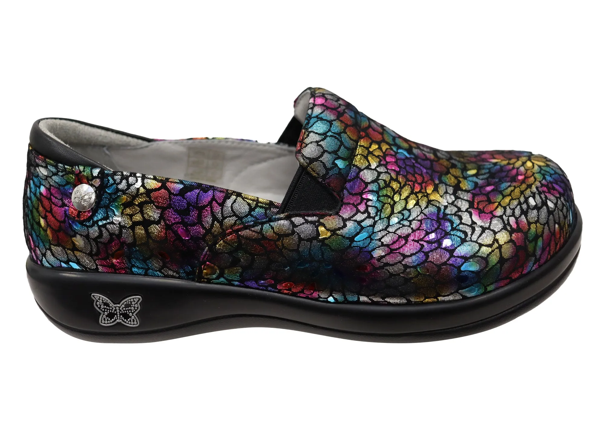 Alegria Keli Minnow Rainbow Womens Comfortable Leather Shoes Dust Free