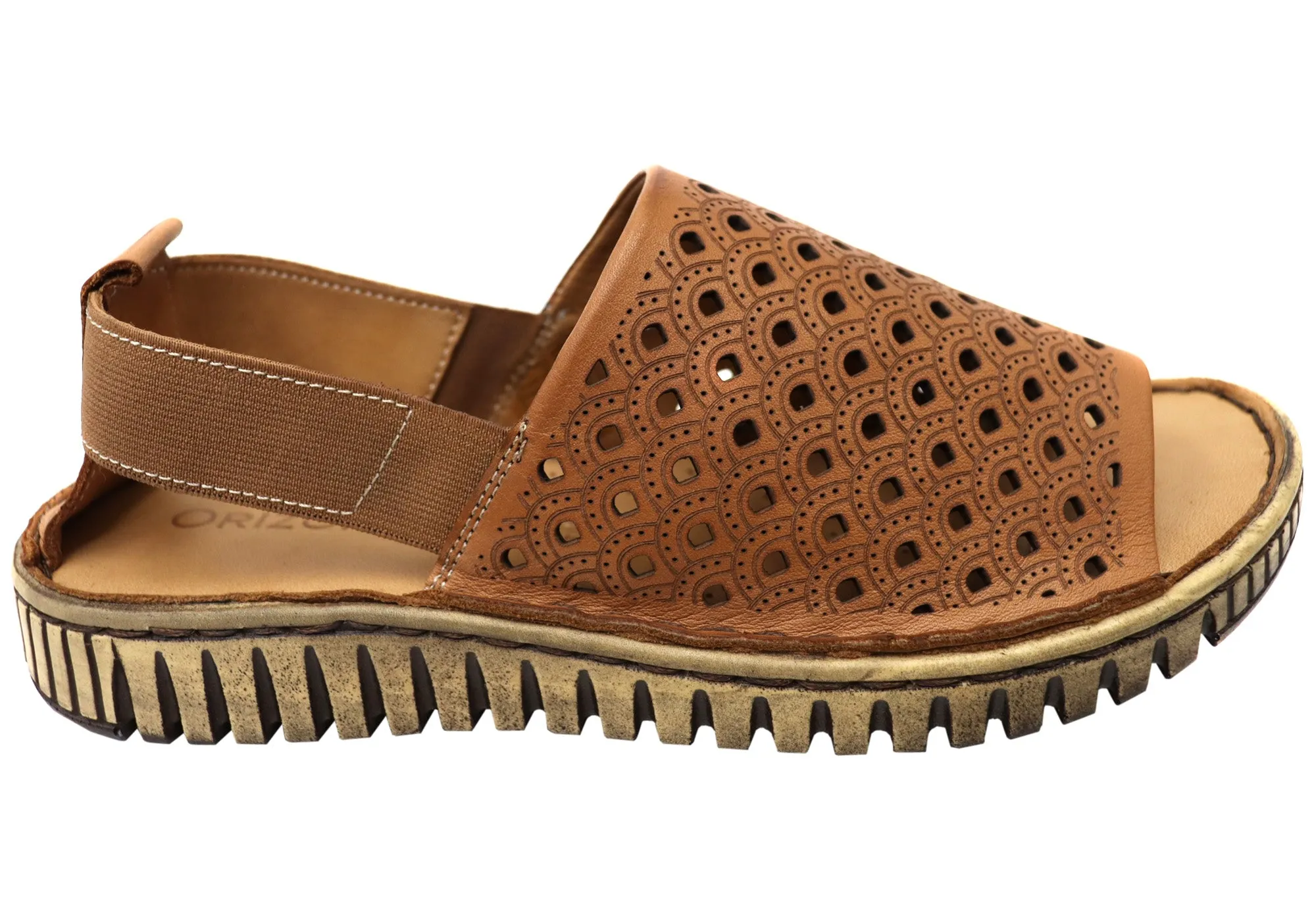 Orizonte Carnival Womens Comfortable European Leather Sandals active shoes